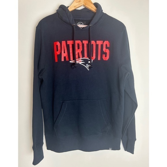 47 Brand Patriots hooded sweatshirt size small NWOT - Picture 1 of 5